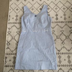 Tommy Hilfiger Stripe Seersucker Rope Fitted dress